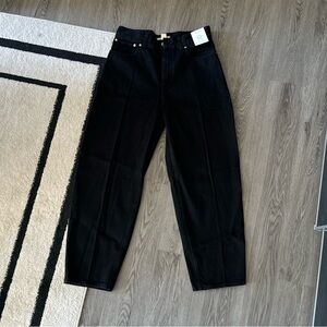 Madewell Women's Black Relaxed Jeans